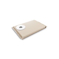 Modin Bed Luna beige hundbädd med skål på vänster sida