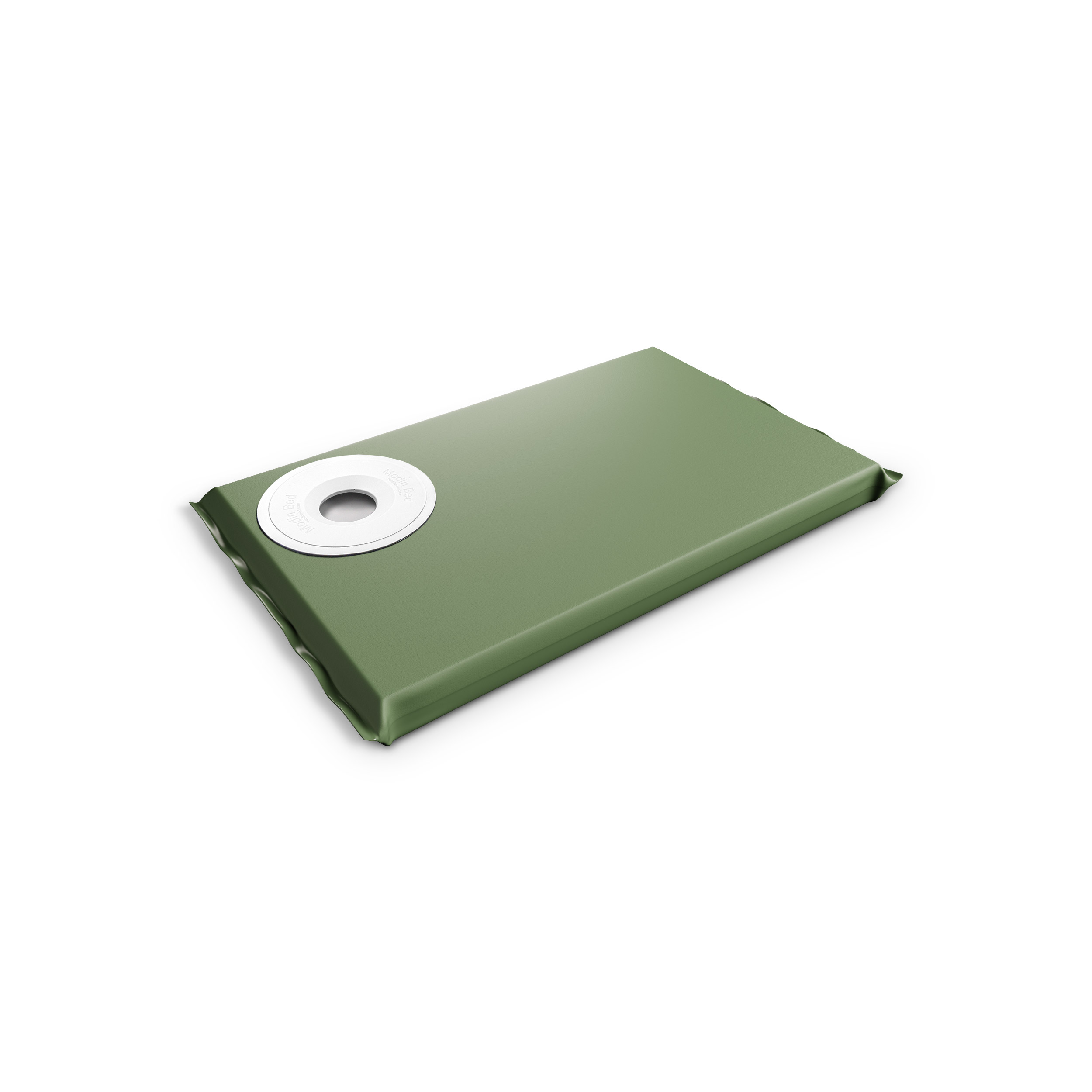 Venus Grön Hunddyna 70x43 cm med anti-spillskål på vänster sida